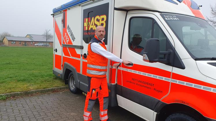 Daniel Fabich arbeitet im Hauptberuf beim ASB im Rettungsdienst.