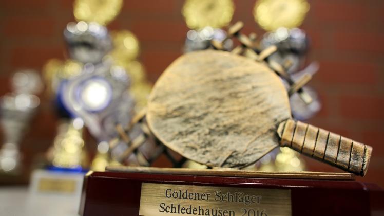 Tischtennisturnier "Der goldene Schläger" von Schledehausen