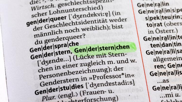 Gendersternachen. Gendern. Duden Die deutsche Rechtschreibung - in der 28. Auflage. Insgesamt ist dieser Rechtschreibdu