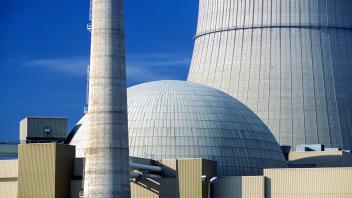 Lingen, Niedersachsen, Deutschland - Kernkraftwerk Emsland, Druckwasserreaktor, Betreibergesellschaft: Kernkraftwerke Li