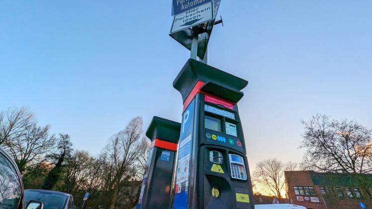 Parkscheinautomat Bad Oldesloe mit EC-Kartenfunktion
