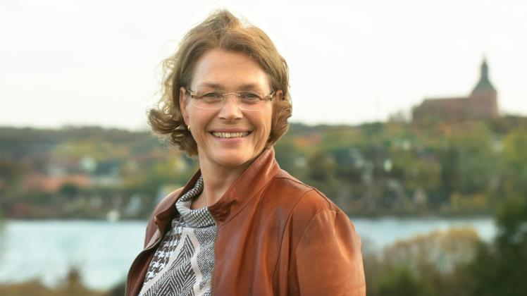 Sie möchte als Bürgermeisterin in das Rathaus einziehen: SPD-Kandidatin Kathrin Haese