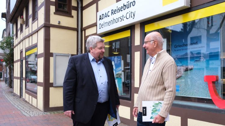 Michael Tenter ist Geschäftsführer des ADAC-Reisebüros in der Delmenhorster City, das Wilfried Niegengerdt jetzt verkauft hat. 