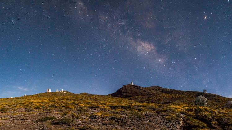 Sternenhimmel über La Palma