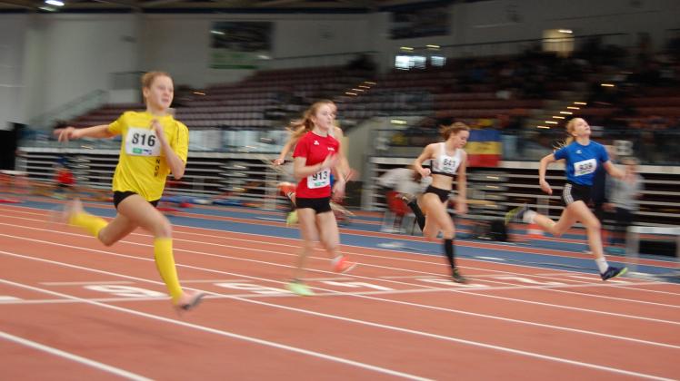 Leichtathletik 60-m-Sprint Frida Huth