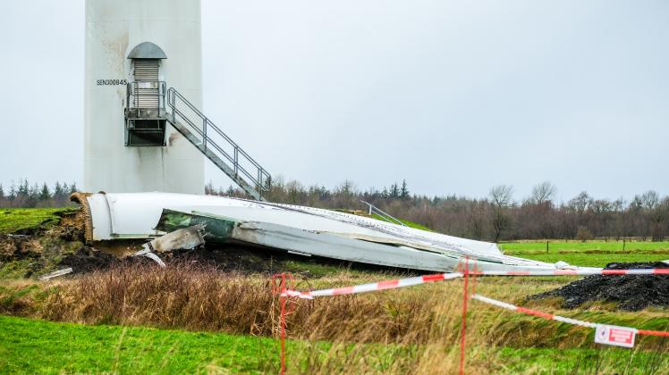 Rotorblatt an Windkraftanlage in Stieglund abgebrochen
