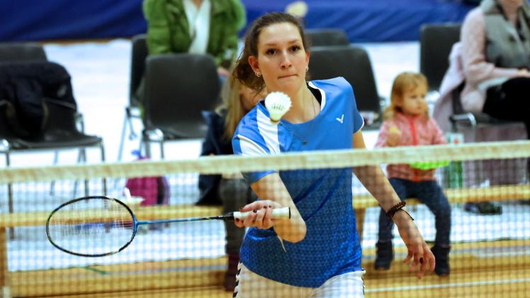 Katarina Erdtmann gewann im Hinspiel das Dameneinzel für den SCI.