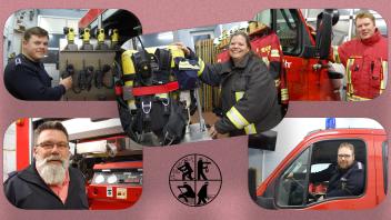 Feuerwehrleute aus Olderup erzählen, warum sie sich in der Freiwilligen Feuerwehr engagieren.