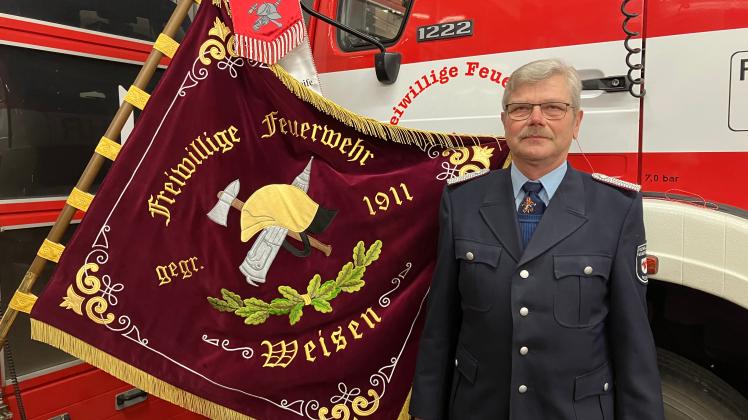 Siegfried Rudow ist als Senior bei der Freiwilligen Feuerwehr Weisen aktiv