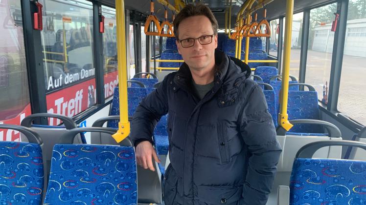 Jörg Schneider muss für die VOS eine schwierige Situation meistern, weil in Wallenhorst zuletzt viele Busfahrten ausgefallen sind. 