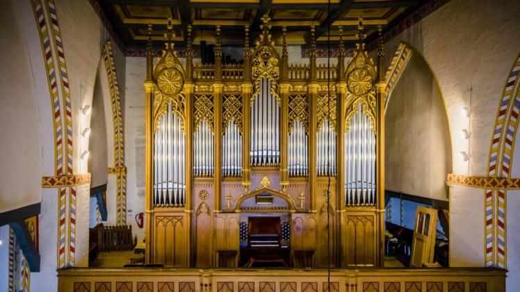 Die Winzer-Orgel in der Sankt Laurentiuskirche in C