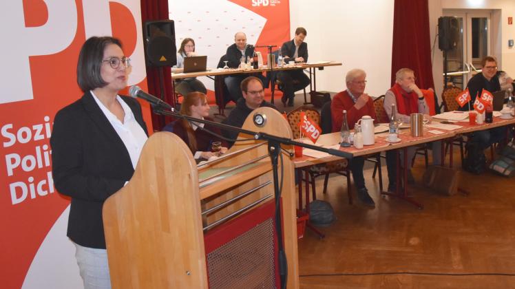 Die SPD-Landesvorsitzende Serpil Midyatli lobte die jüngsten Beschlüsse der Bundesregierung.   SPD Kreis Steinburg