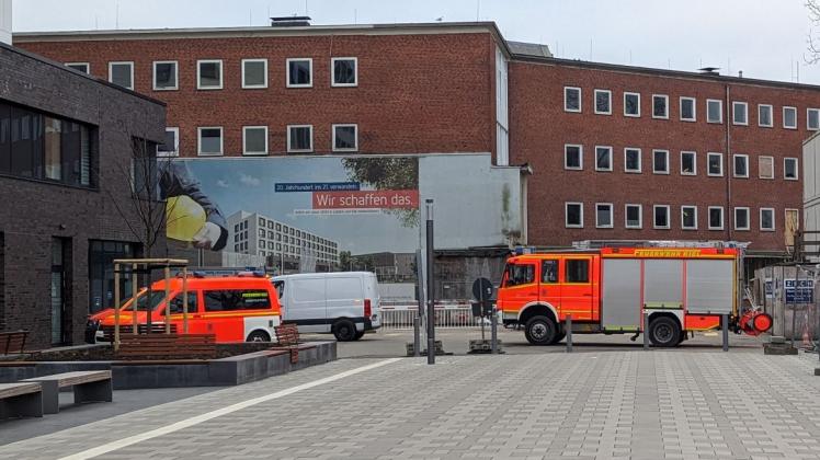 Am Dienstag rückte die Feuerwehr zum UKSH in Kiel aus – doch es handelte es sich dabei um einen Fehlalarm.