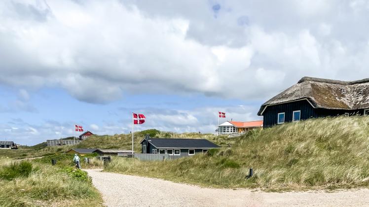 Häuser an der dänischen Nordsee: Hierhin wandern viele Deutsche aus.
