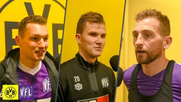 VfL Osnabrück: Heider, Kunze, Köhler nach dem Auswärtssieg bei der U23 von Borussia Dortmund