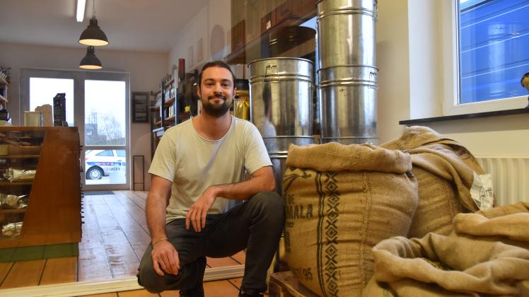 Jan-Tade Lorenzen wird die Kaffeemarke seines Vaters weiterführen. Der gelernte Koch ist vor fünf Jahren in das Geschäft eingestiegen.