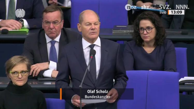 Kanzler Scholz im Bundestag: Warum kam die Leopard-Zusage so spät? 