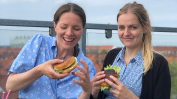 Malena Sigurgeirsdóttir und Jessica Buhl-Nielsen entwickeln Fleisch, das keines ist – aber so schmeckt.