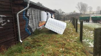 Vandalismus in Wittenburg gibt es unter anderem am Mühlengelände