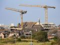 Schleswig-Holstein, Sylt,12.08.2020, Nordseeinsel Sylt, Hitze, Urlaub gigantische Baustelle in List auf Sylt für 100 Mi