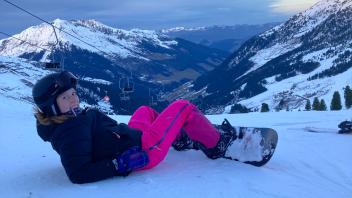 Ausflug zum Wintersport im Zillertal kurz vor den Deutschen Judo-Meisterschaften in Stuttgart. Am Sonntag gilt es für „Snowboarderin“ Annika Würfel aber wieder auf der Tatami. 