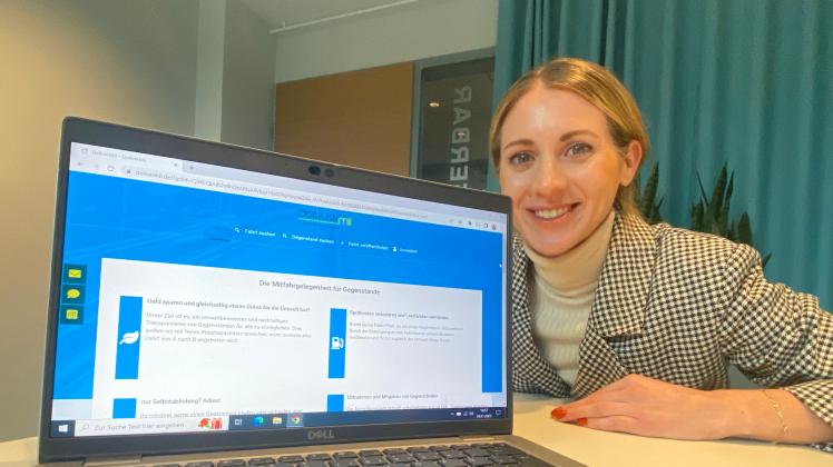 Jeanette Ricke steht hinter dem Portal „DeliverMii“, mit dem Gegenstände quer durch die Bundesrepublik geschickt werden können. 