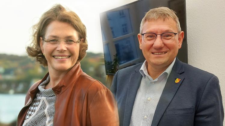 Beide Kandidaten wollen Bürgermeister werden oder bleiben. Doch was heißt es für Herausforderin Kathrin Haese (SPD) und Amtsinhaber Armin Taubenheim Bürgermeister zu sein?