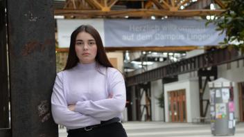 Alina Radkovska ist die erste vor dem Krieg in der Ukraine geflüchtete Studentin am Campus Lingen.