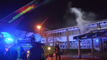 Feuer in der Emil-Nolde-Schule in Bargteheide