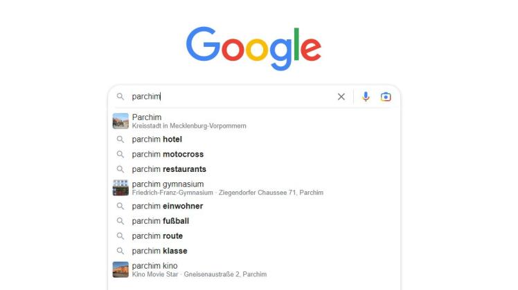 Wonach wird im Zusammenhang mit Pachim, Lübz und Plau am häufigsten gegoogelt?