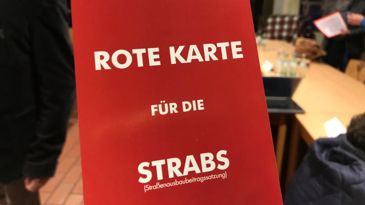 Bürgerinitiative Ellerstraße, Strabs, Straßenbaubeiträge