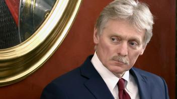 Russia Putin State Council Youth Policy 8345170 22.12.2022 Kemlin spokesman Dmitry Peskov is seen during a news conferen