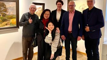 Der vietnamesische Botschafter war mit seiner Familie im Kunstmuseum.