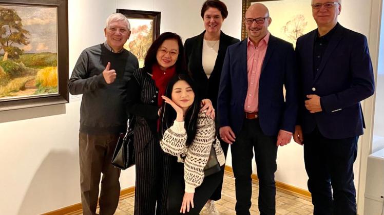 Der vietnamesische Botschafter war mit seiner Familie im Kunstmuseum.