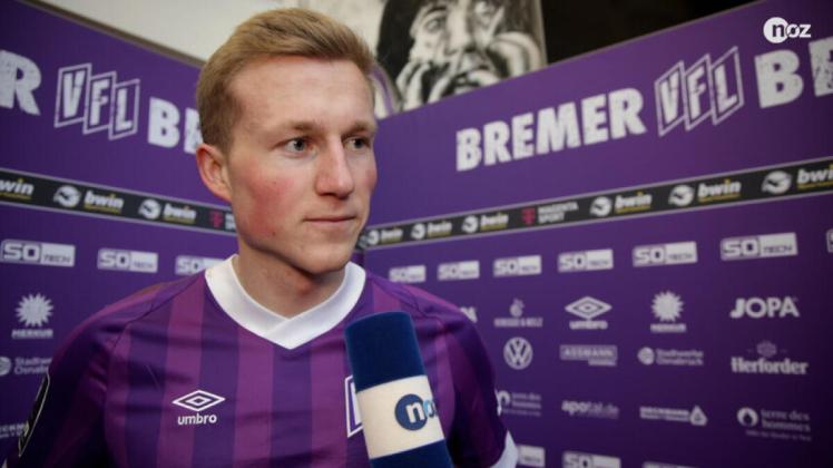 VfL-Neuzugang Niklas Wiemann über sein Debüt für die Lila-Weißen