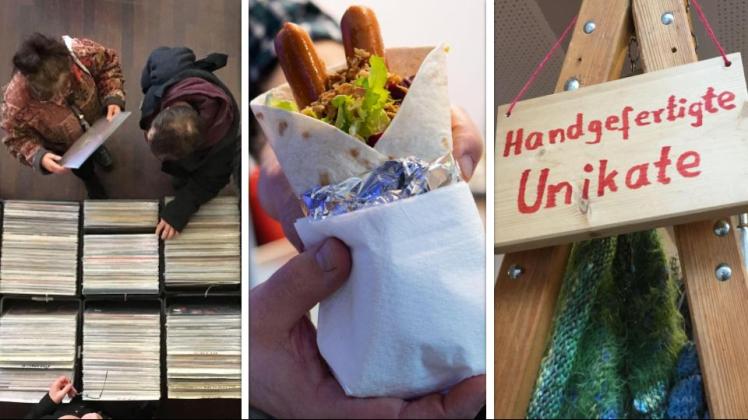 Schallplattenbörse, Streetfoodfestival und Kunstwerksmarkt am Sonntag in den Lingener Emslandhallen: Besucher haben die Qual der Wahl