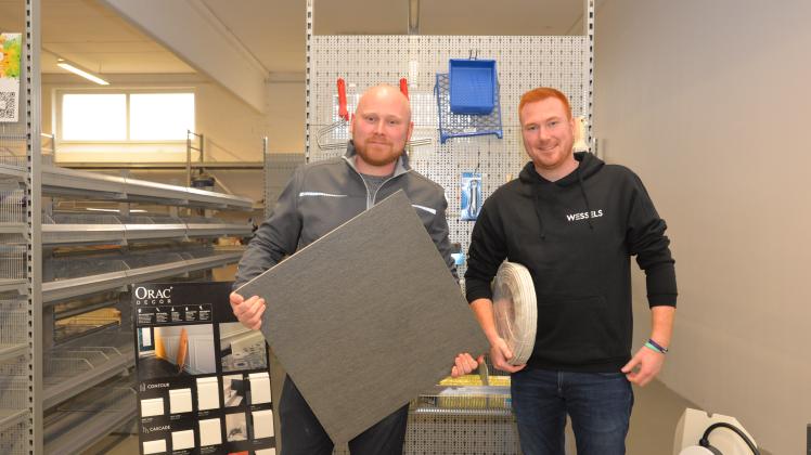 Sie wollen gemeinsam mit „Trade´n build“ durchstarten: Mike Krallmann (links) und Tobias Wessels.