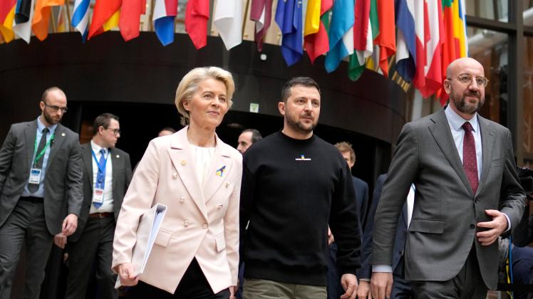 EU-Gipfel - Selenskyj in Brüssel erwartet