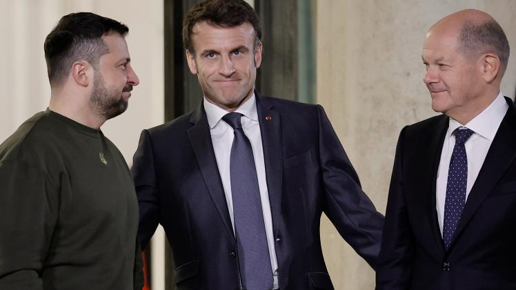Selenskyj zu Besuch in Frankreich