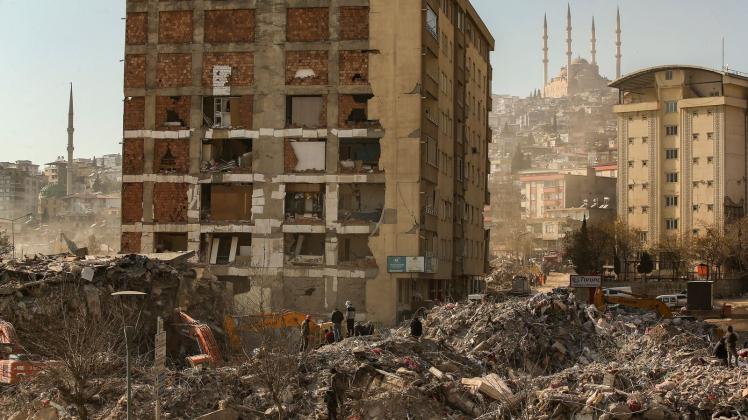 Erdbebenkatastrophe in der Türkei - Kahramanmaras