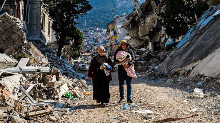 Erdbebenkatastrophe in der Türkei - Hatay