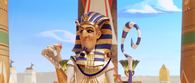 Der Pharao vertraut Tuth den Familienring an.