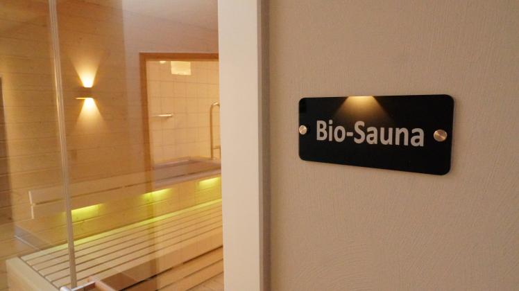 In der Bio-Sauna im Haselünner Hallenbad wird auf Aufgüsse verzichtet.