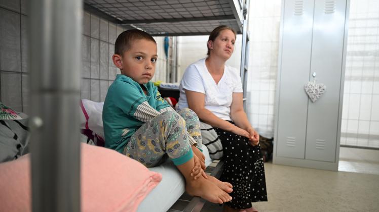 Notunterkunft für ukrainische Flüchtlinge