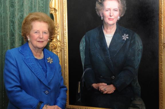 Thatcher - Ölbild in 10 Downing Street enthüllt