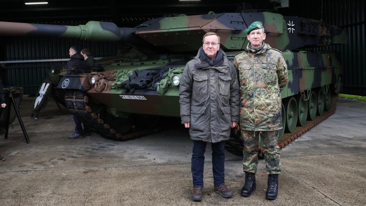 Minister Pistorius besucht Ausbildung ukrainischer Soldaten