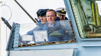 Besuch von Bundesminister Boris Pistorius in Eckernförde - 21.02.2023 - Foto Marcus Dewanger