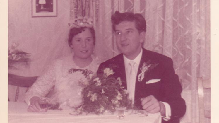 Vor 60 Jahren feierten Erika und Horst Jenke Hochzeit. 