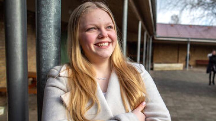 Die 15-jährige Felina Schade lebt gerne in Hadersleben. Dabei wollte sie zuerst gar nicht nach Dänemark ziehen.