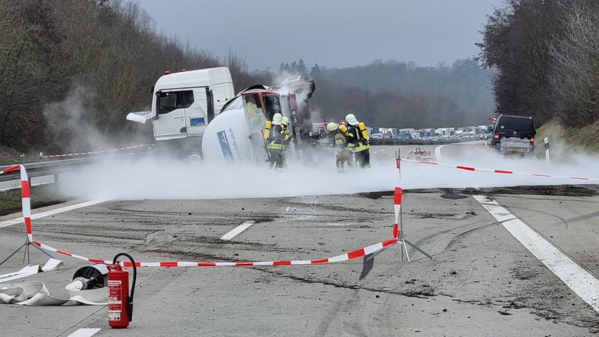 Tdlicher Unfall A24 Heutenull